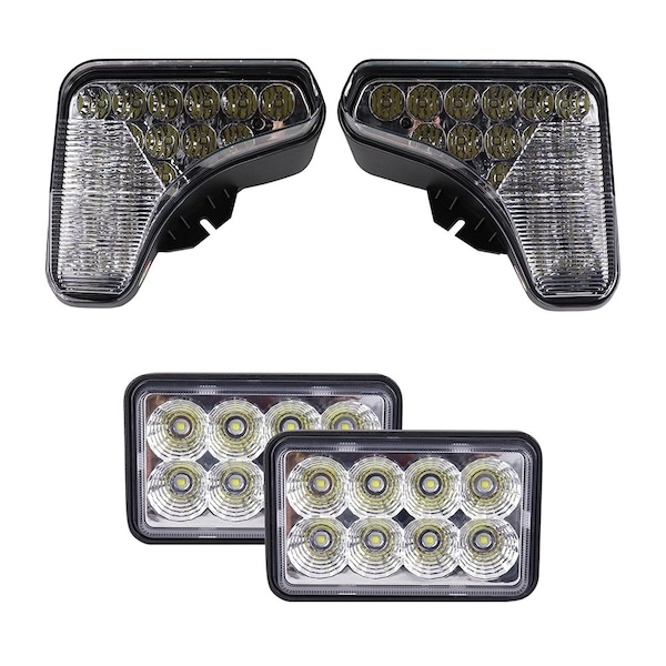Aic Replacement Parts Complete LED Light Kit Fits Bobcat Skid Steers, 10,400 Raw Lumens 8302330-HYC - main